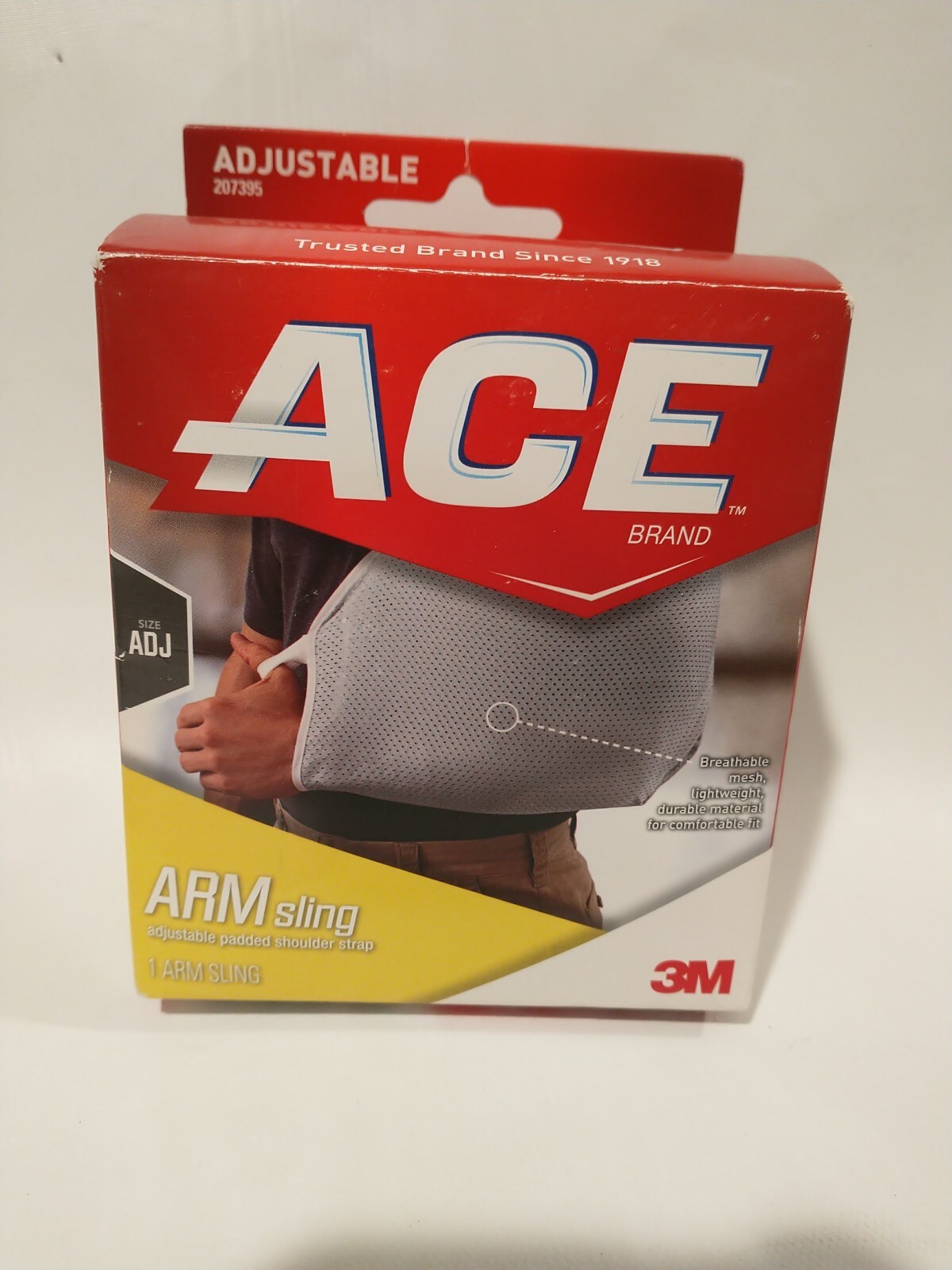ACE Adjustable Padded Shoulder Strap Arm Sling Helps reduce hand fatigue