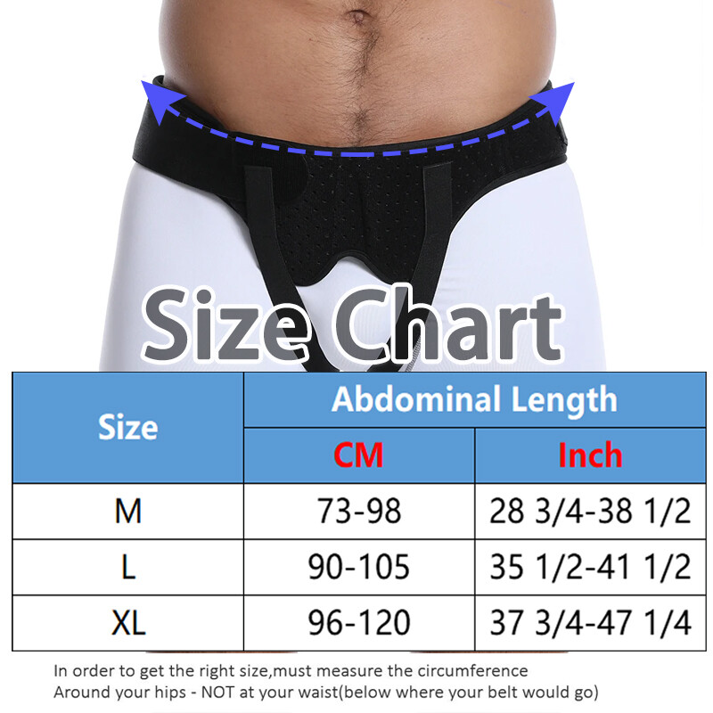 Men’s Medical Inguinal Groin Hernia Support Belt Truss Brace Wrap Pain Relief