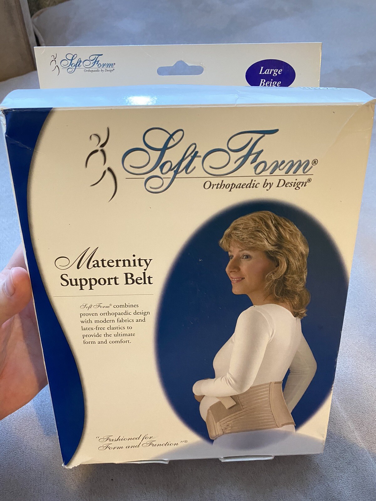 New Orthopedic Soft Form Maternity Support Belt, Universal, Large, 31-570LGBEG