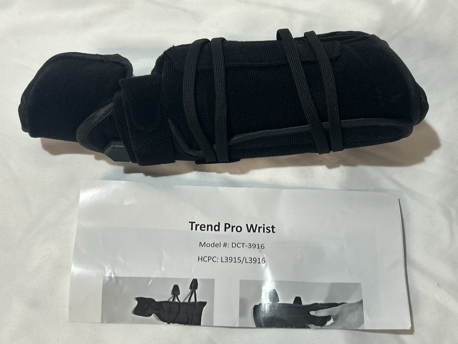 Trend Pro Wrist Brace DCT-3916 L3915/L3916 Universal Size NEW