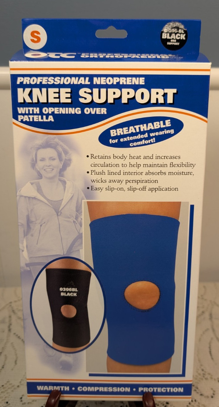 NEW OTC Knee Support SIZE Small ~ COLOR BLUE