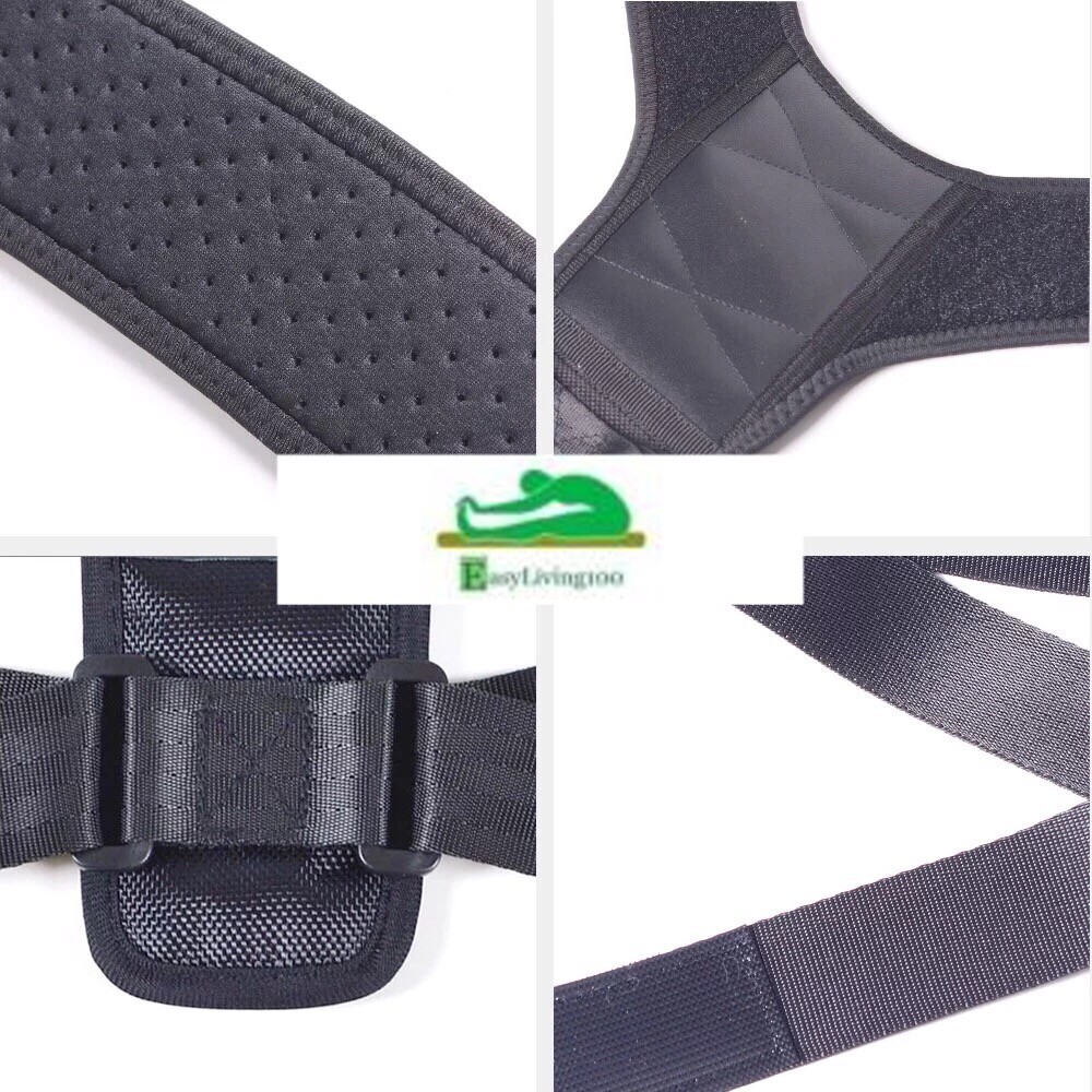 Posture Corrector UNISEX USA Adjustable Upper Back Brace FREE SANITIZER PEN