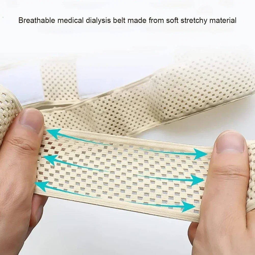 Peritoneal Dialysis Belt Mesh Breathable Catheter Care Adjustable Protection