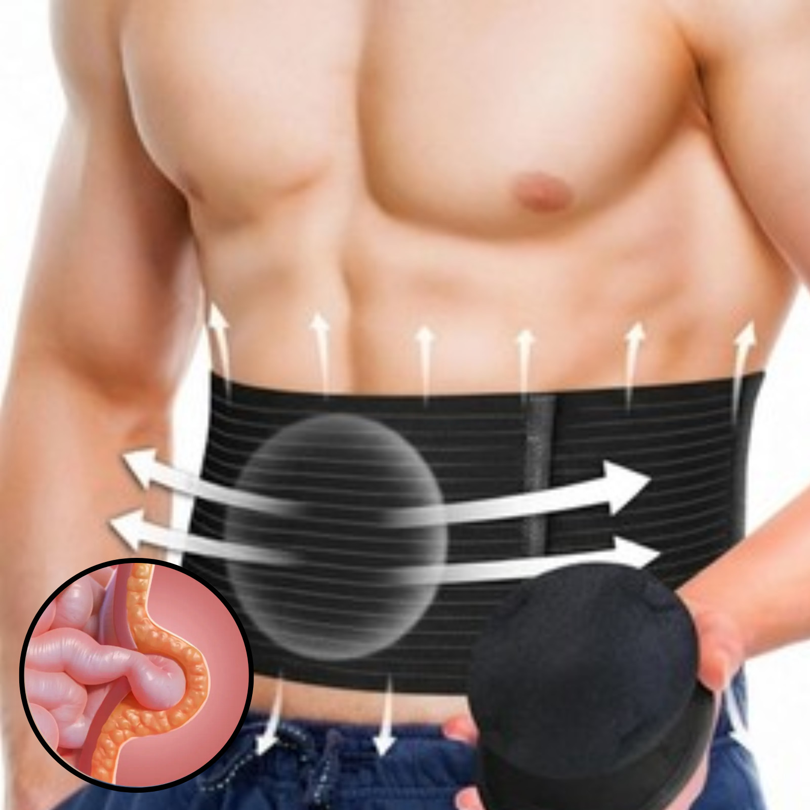 Umbilical Hernia Pain Relief for men Umbilical Hernia Belt comfort truss hernia