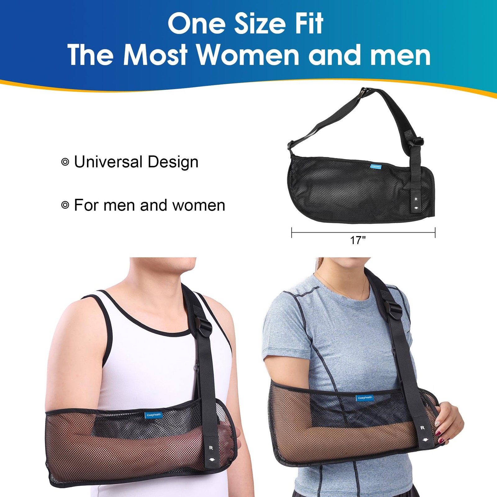 Mesh Arm Shoulder Sling Medical Immobilizer for Injury…