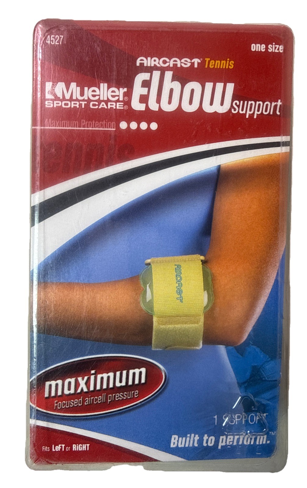 Mueller Sport Care AirCast Tennis Elbow Support, Beige, One Size #4527