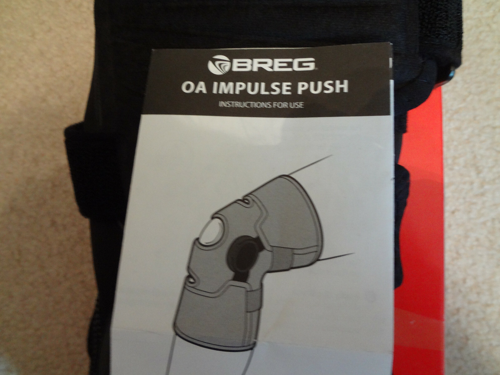 Breg RK518203 OA Impulse Push Small Right – Black