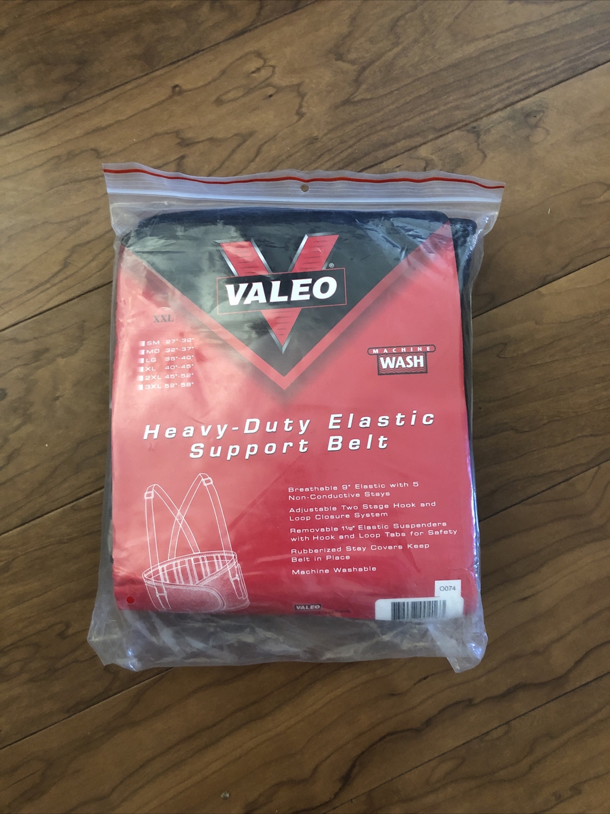 Back Support Belt Valeo VEH Heavy Duty Elastic XXL Brand New