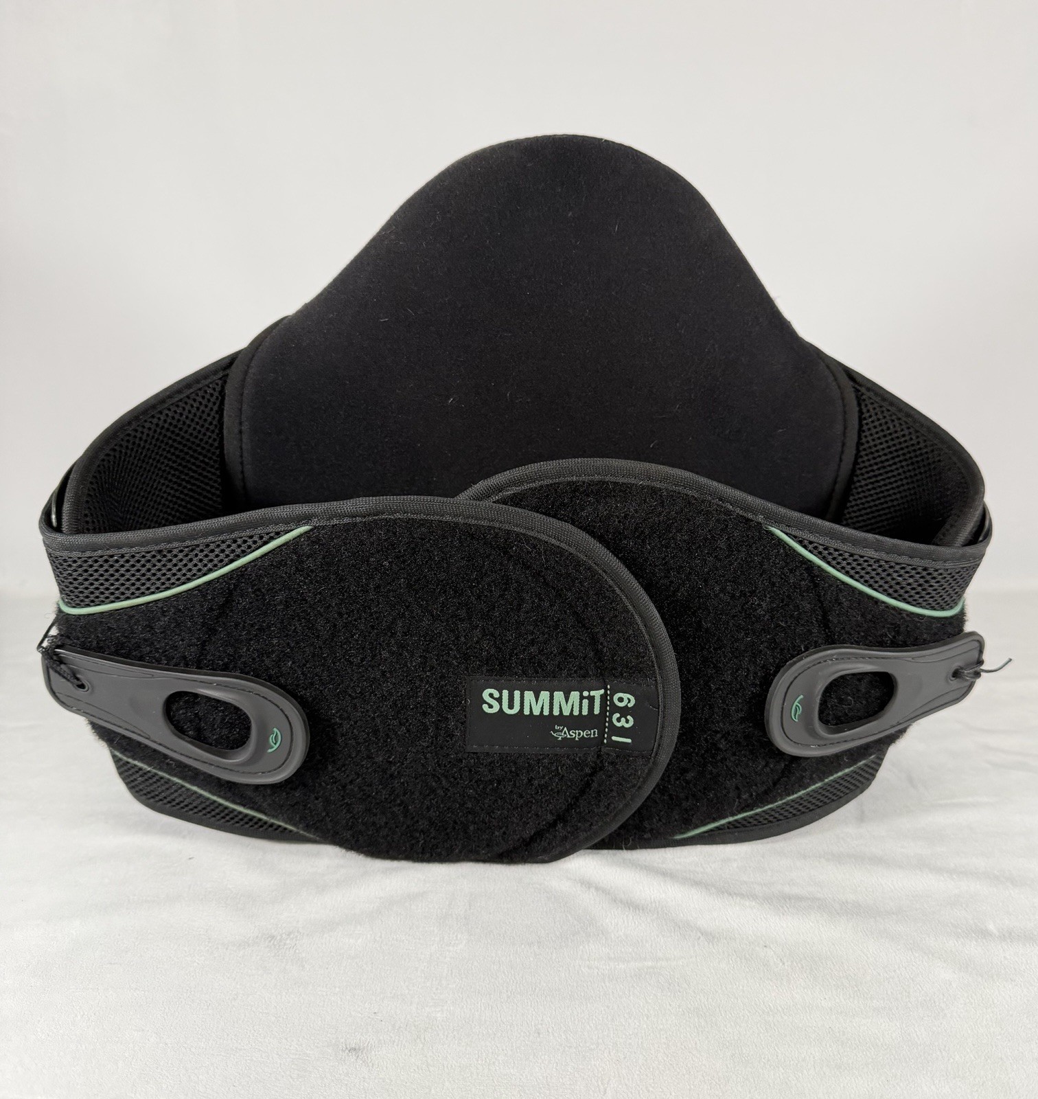Aspen Summit 631 LSO Back Brace Black Adjustable Lumbar Support Orthosis