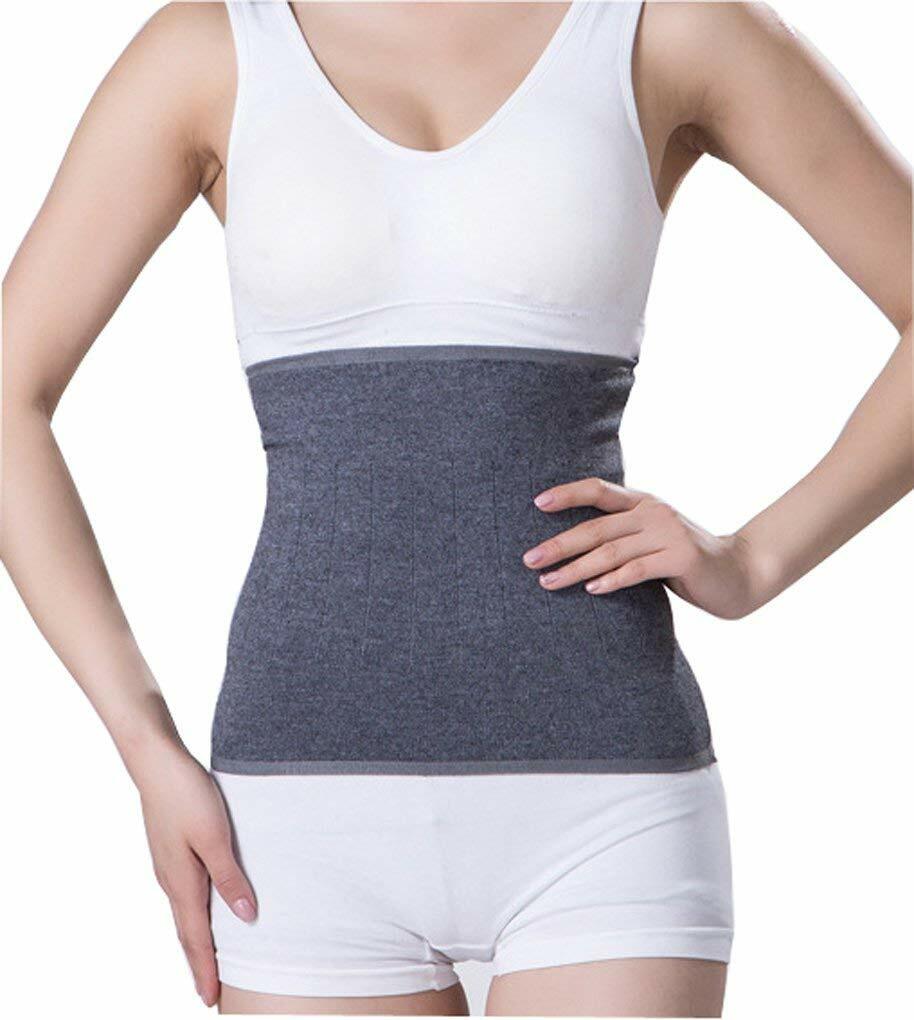 Kidney Warmer Back Waist Abdominal Thermal Sleeve Support Wrap Thin Soft Knitted