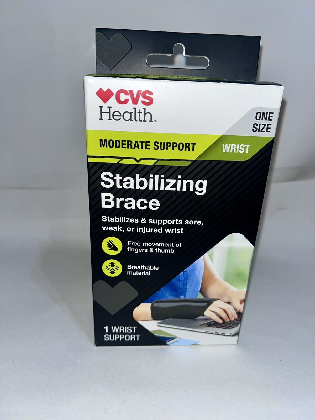 CVS Health Moderate Support Stabilizing Brace Wrist Support One Size