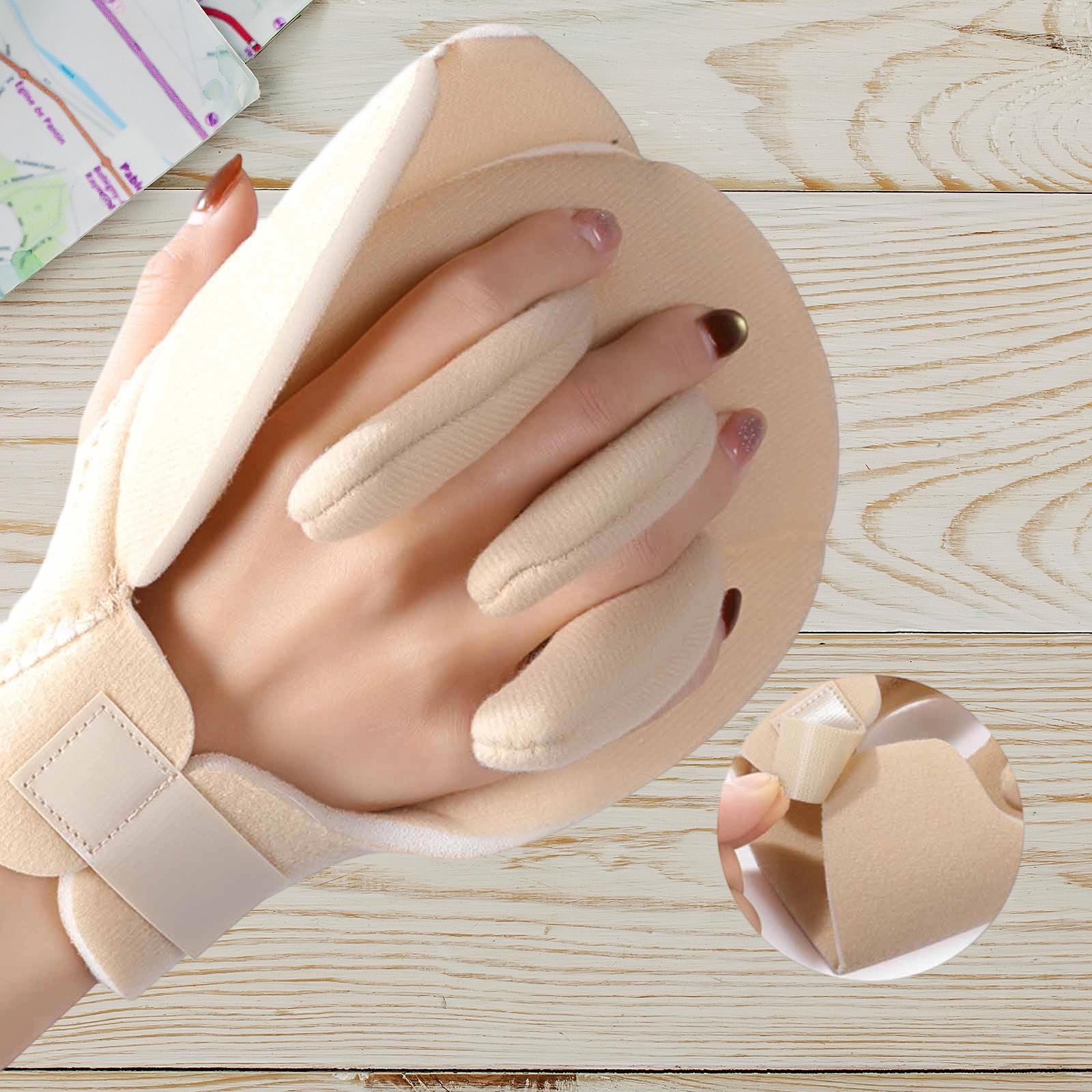 Finger Separator Glove Padding Pillow Training Device Prevente Aid Hand