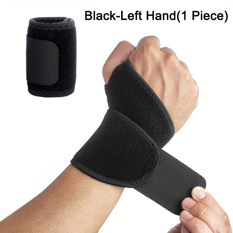 Wrist Guard Band Brace Support Carpal Tunnel Pain Wraps Bandage Sport Wristbands