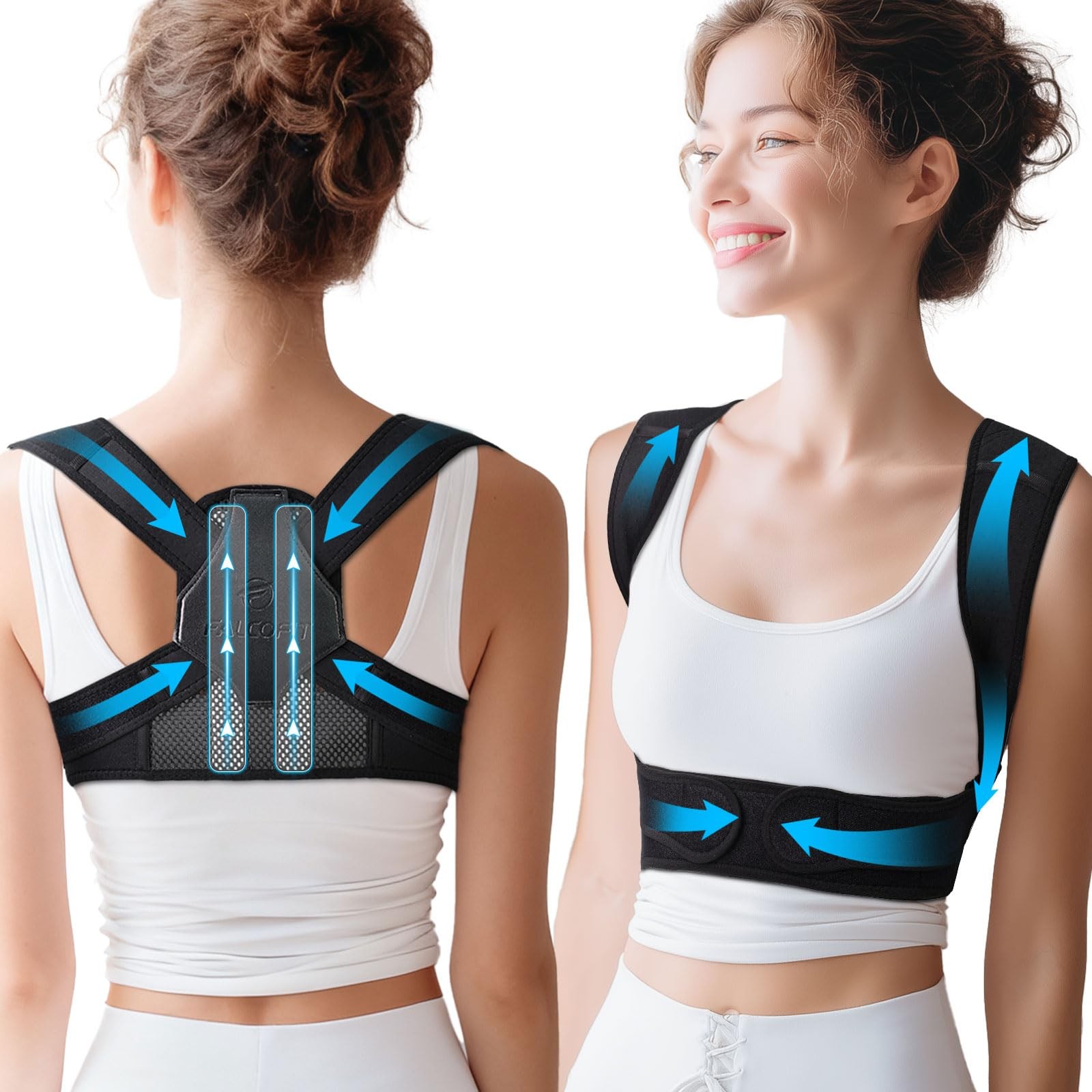FALCOFIT Posture Corrector Women Back Straightener Hunchback Correction D33-30