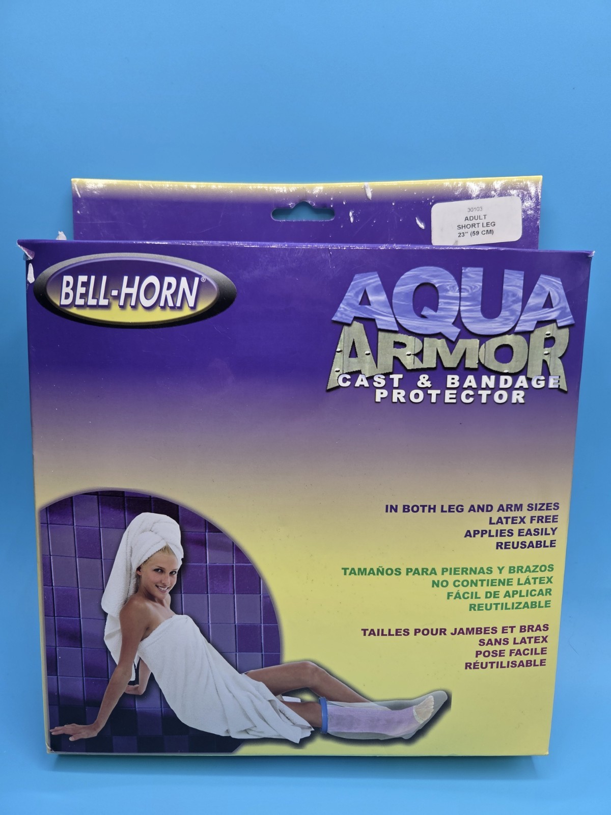 Aqua Armour Cast & Bandage Protector Adult Short Leg 23″