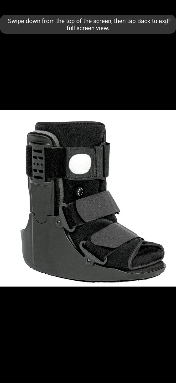 Walking Boot Fracture Boot Short Walker Protective Boot Fits Left or Right Foot