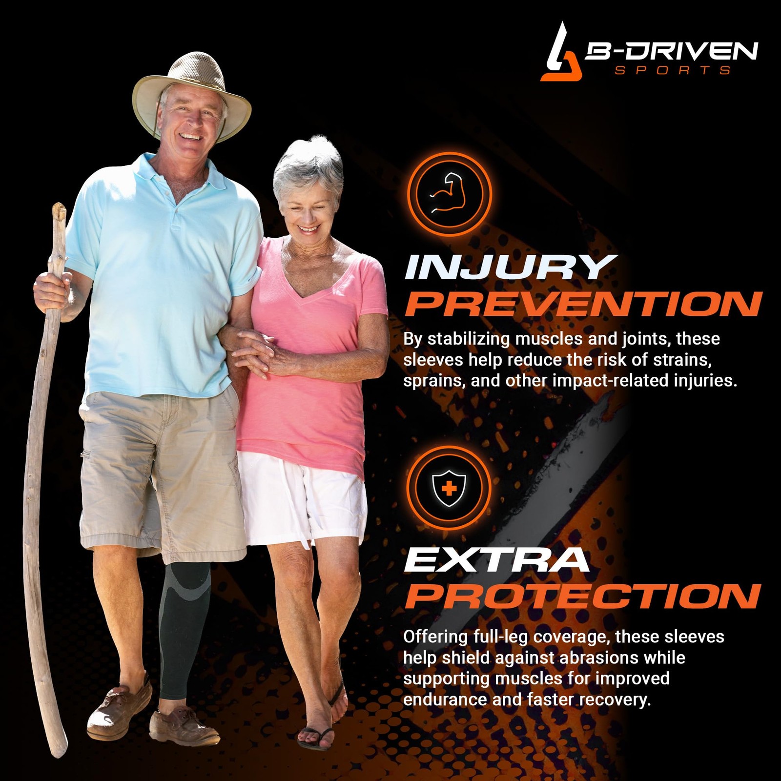 Full Leg Compression Sleeve for Men & Women – Supports Circulation, Varicose …