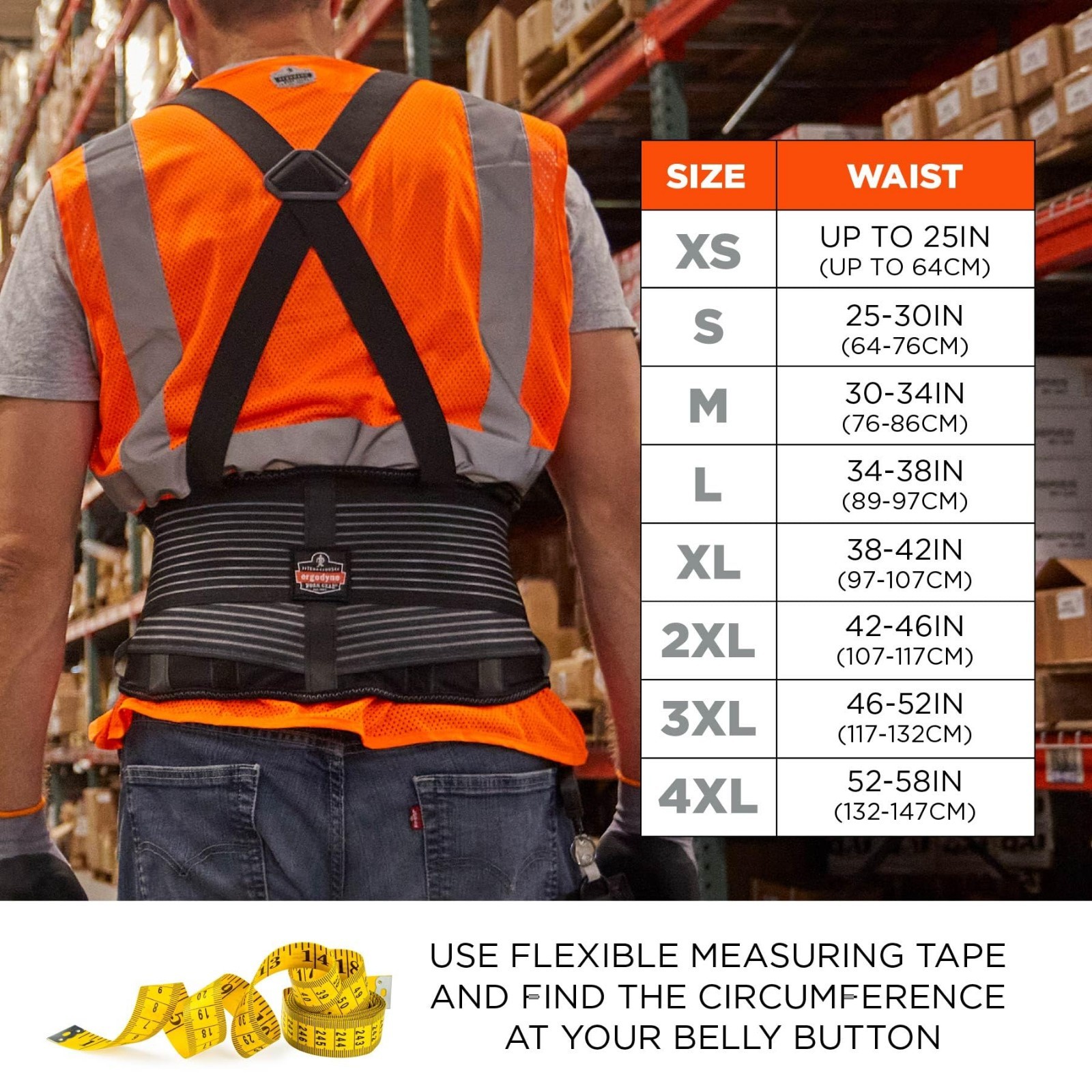 Back Support Brace Belt with Warming & Cooling Pack – Ergonomic Pain Relief Aid