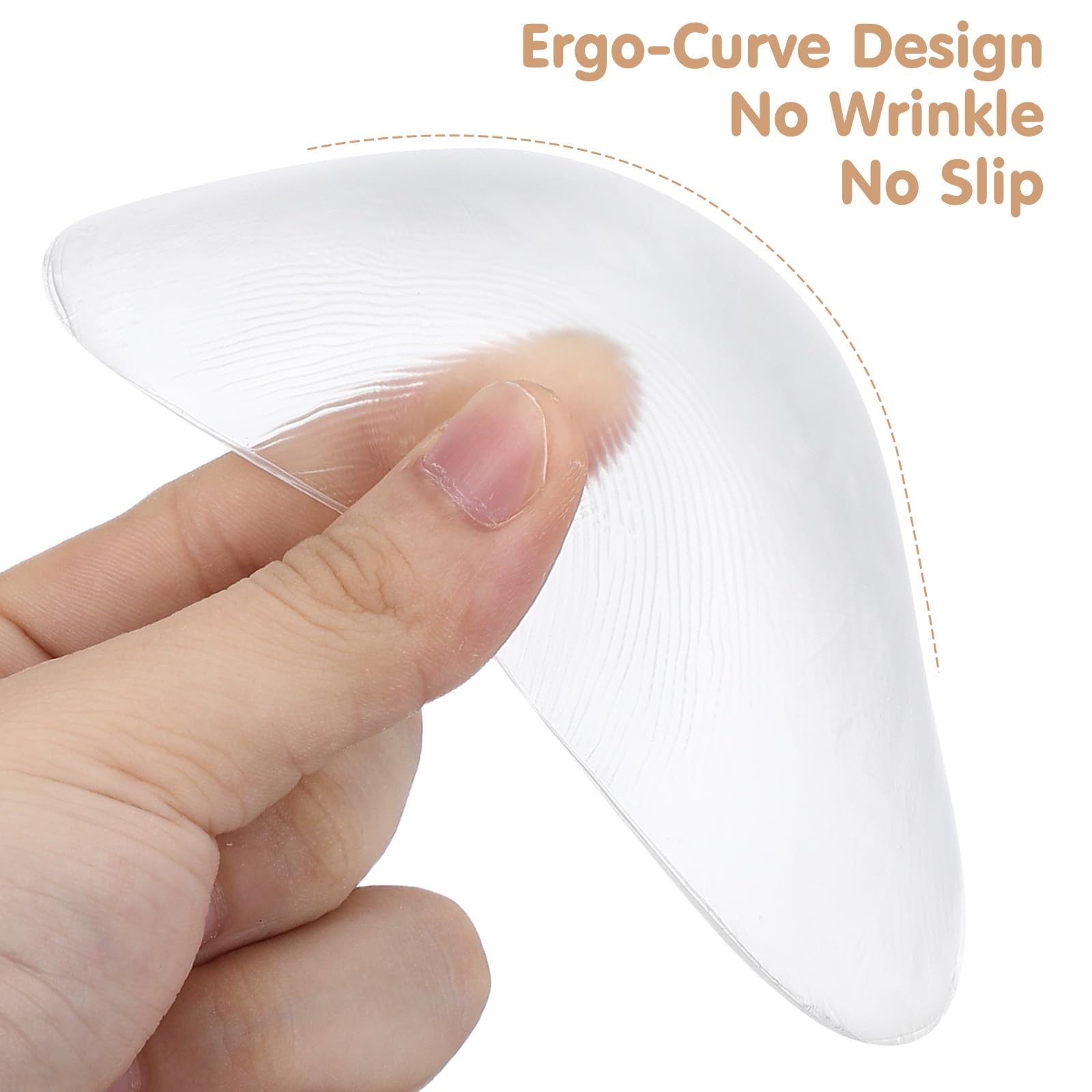 Shoulder Pads for Women, 2 Pair Silicone Shoulder Enhancer Push-up Pads for B…