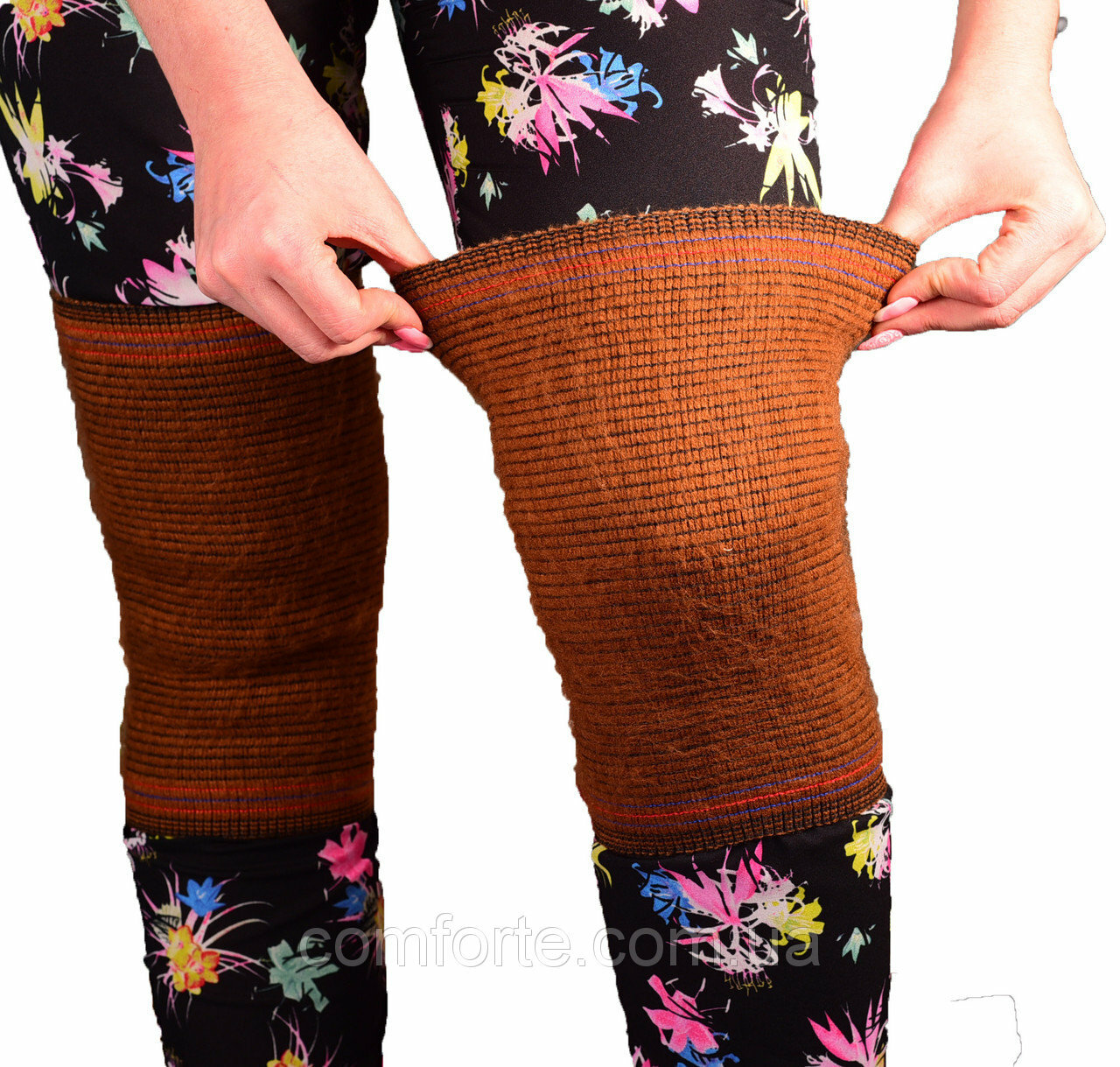 Knee Pads Nebat From Camel Wool Sheep Wool Warming / Medicinal Cotton
