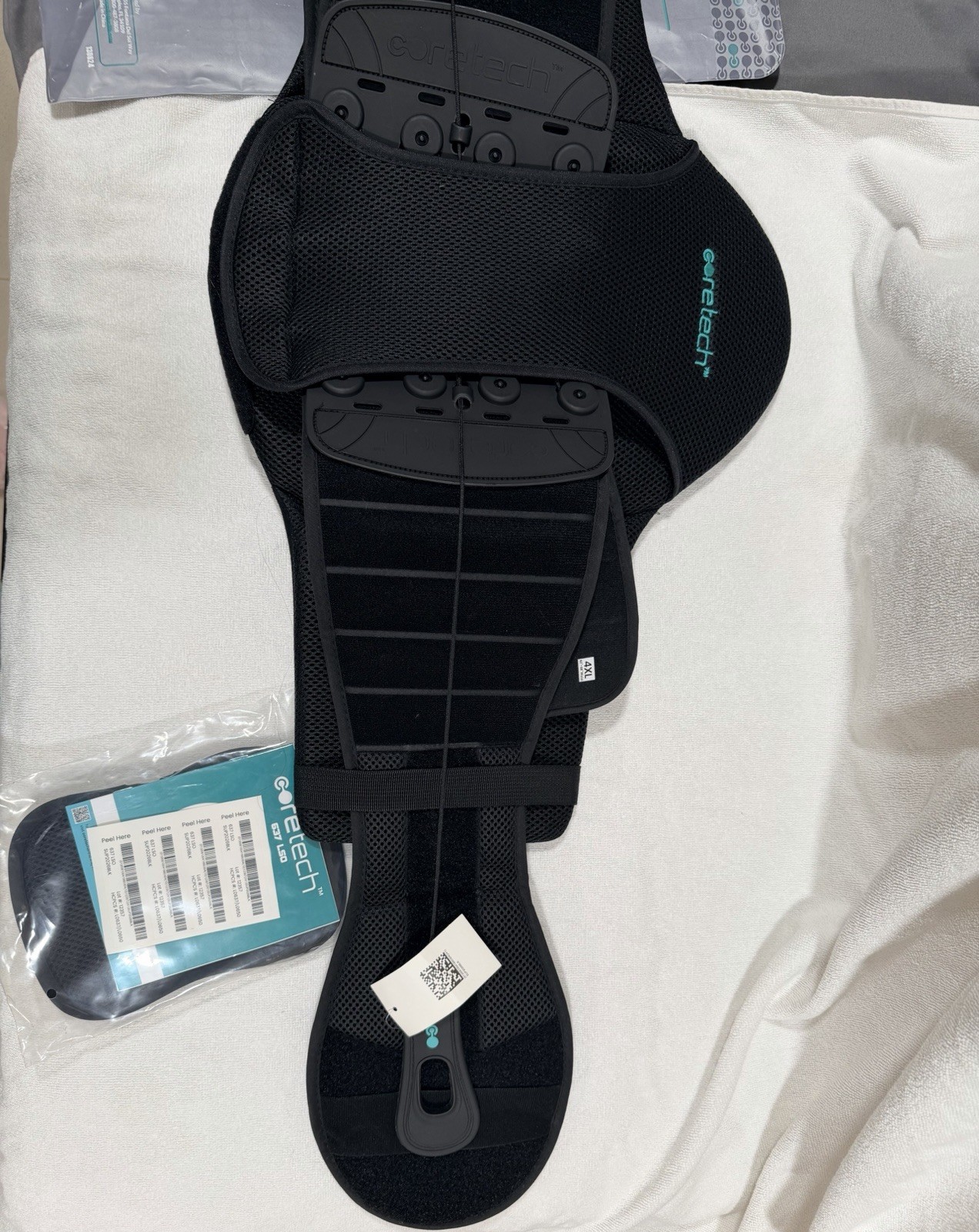 Coretech Back Support Stabil Brace SUP2026BLK S to 4XL 25″ to 68″ Waist 637 LSO