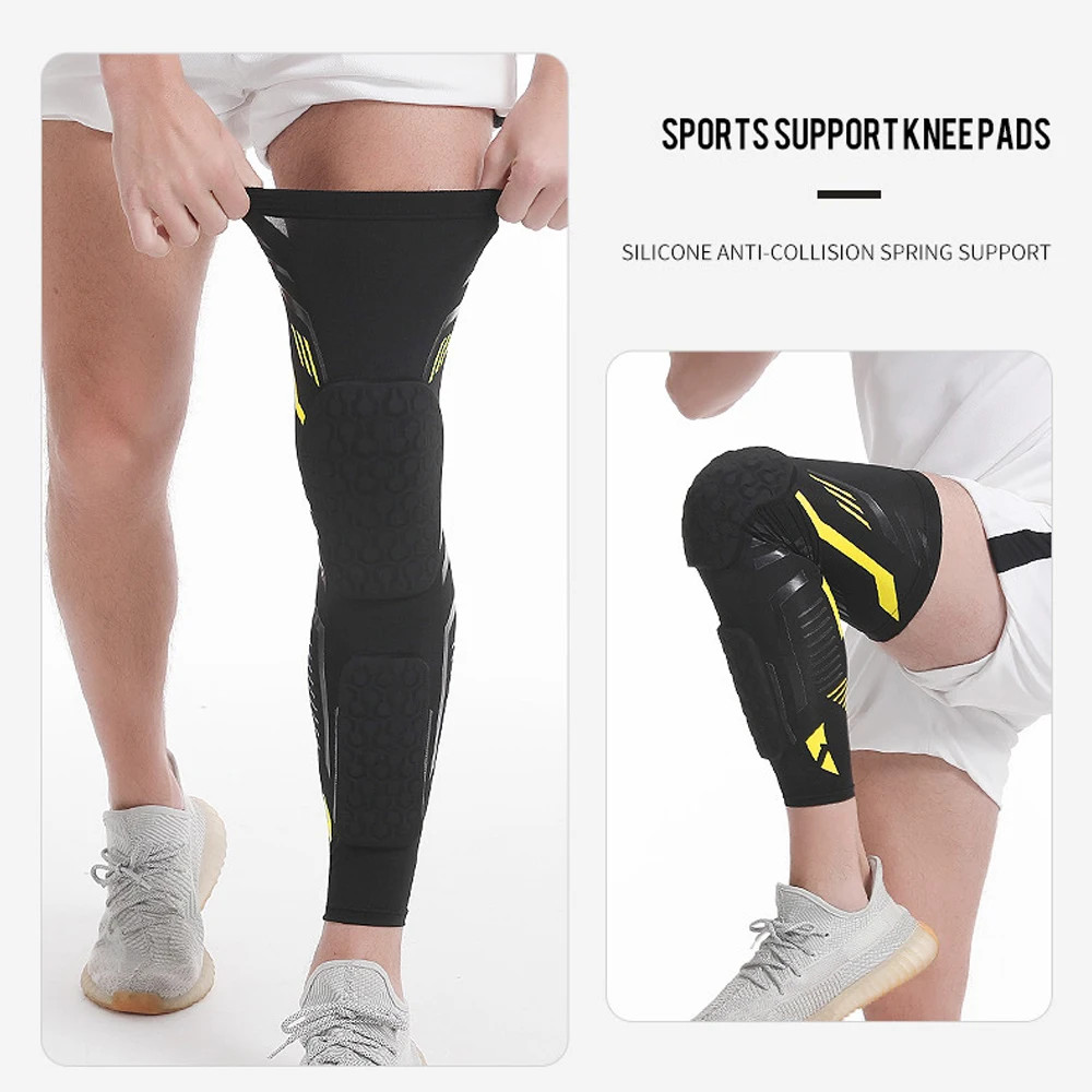 Knee Braces, Crashproof Knee & Calf Pads, Thigh Compression Leg Sleeves