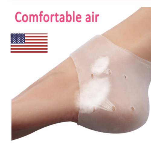 Protective Silicone PLANTAR FASCIITIS Heel Spur Ankle Gel Support Pain Relief