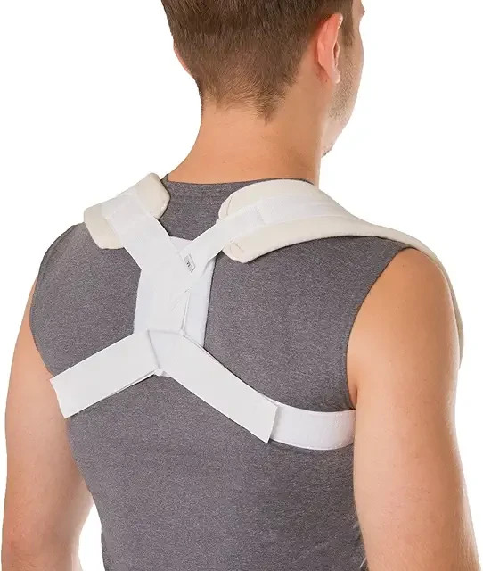 BraceAbility Kids Clavicle Support Brace Figure 8 Posture Corrector (XS) 20-24″