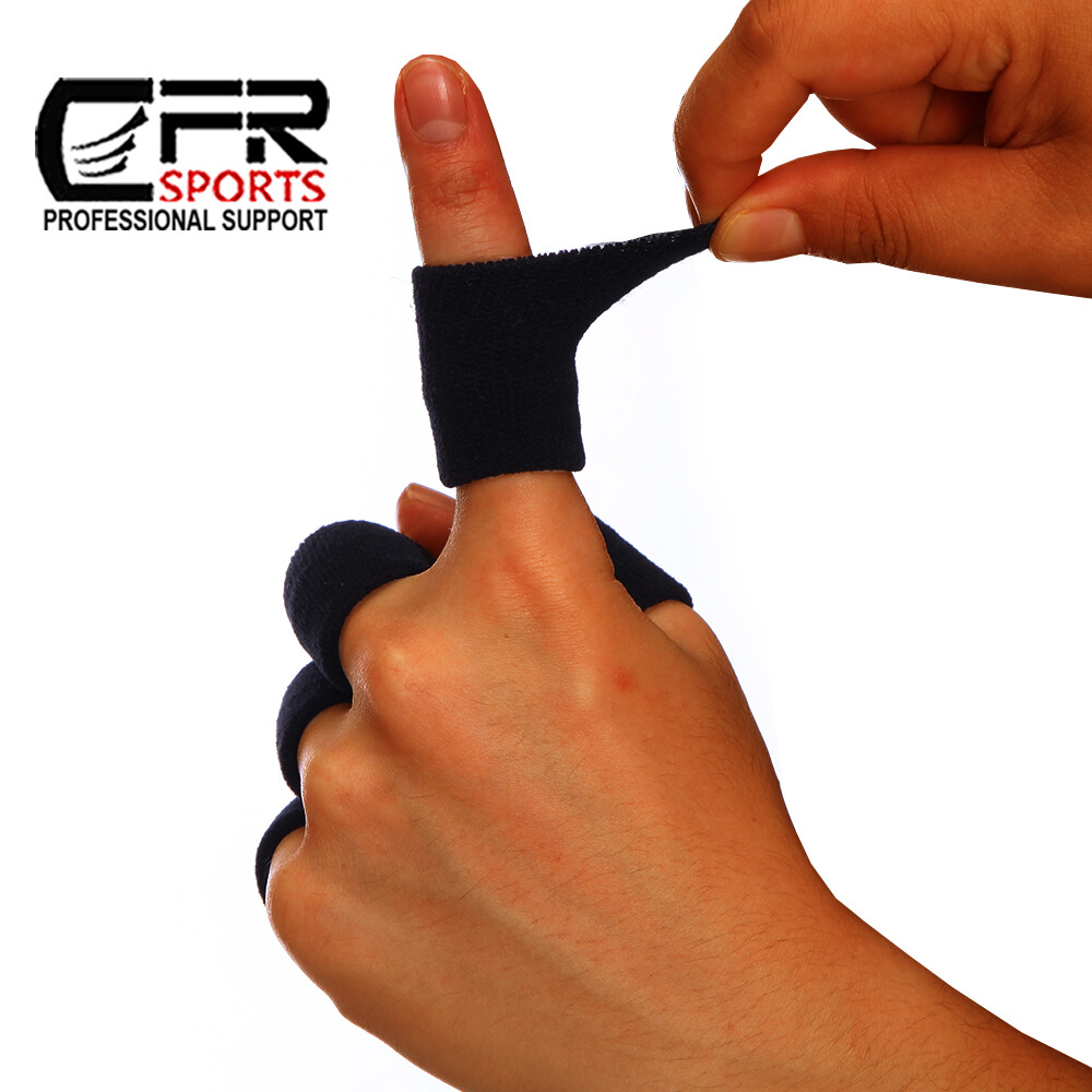 10pcs Finger SplintTrigger Finger Brace Sleeves Pain Relief Sport Injury Support