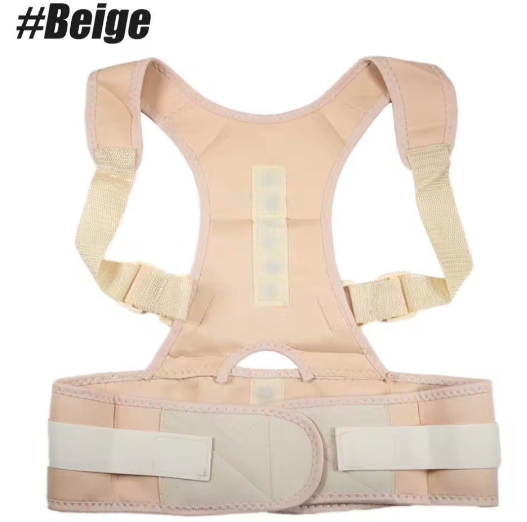 Magnetic Posture Corrector Back Shoulder Brace Belt Adjustable S-4XL