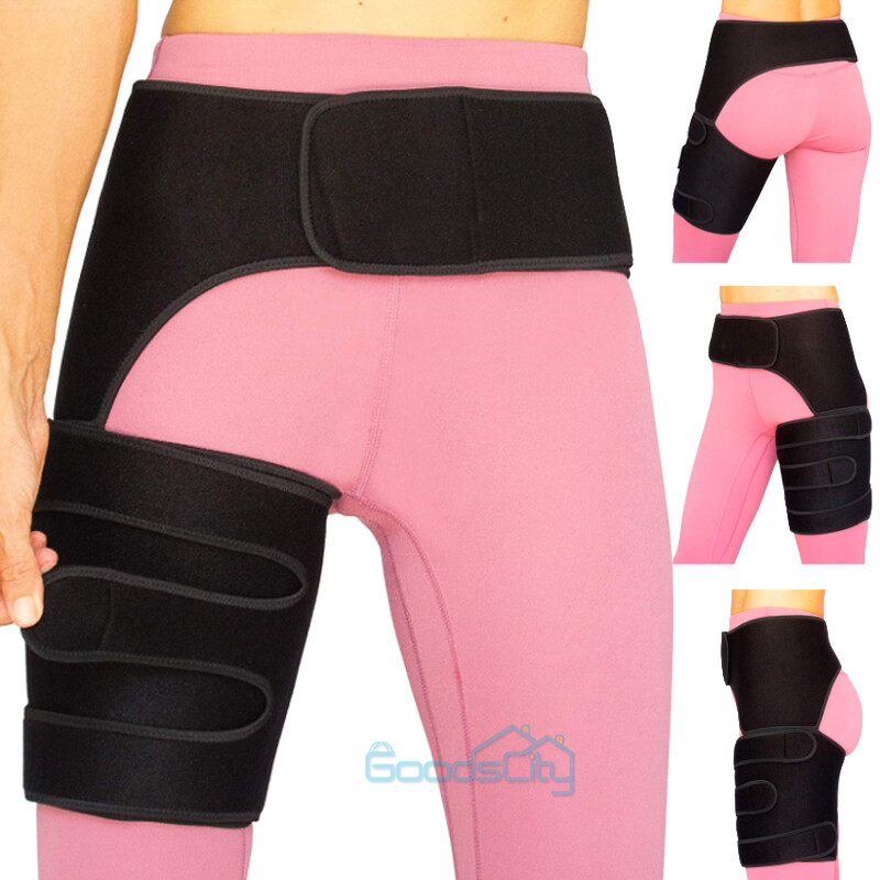 Groin Hip Brace | Sciatica Support Wrap | Hamstring Compression Sleeve