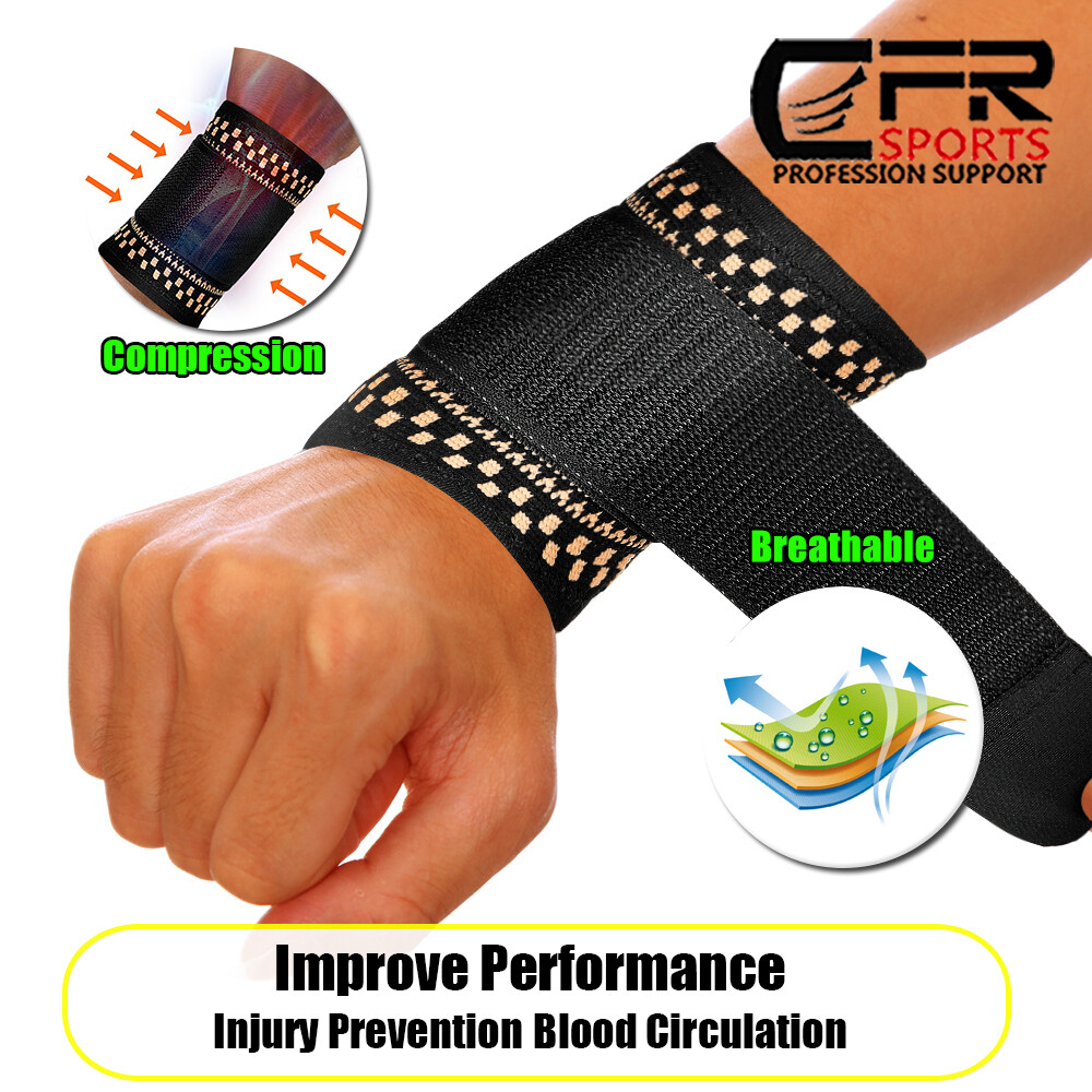 Weight Lifting Wrist Support Wrap Gym Workout Training Support Straps Gym Carpal