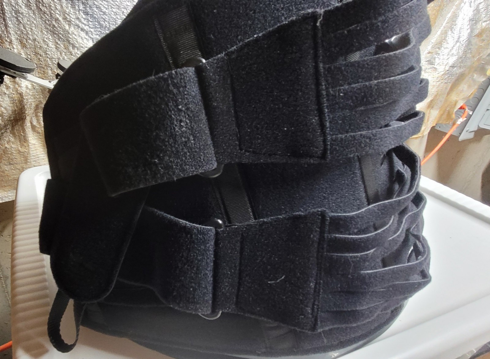 Optec Stealth X LSO LP Back Brace: size XL with Sternal Attatchment