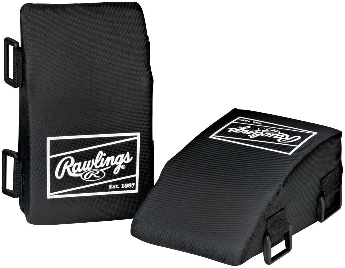 Rawlings | Catcher’s Knee Savers | Baseball/Softball | Adult | Black