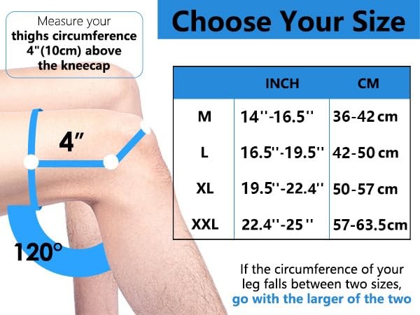 Knee Brace for Women & Men Meniscus Tear, ACL, Arthritis, Knee Support with T…