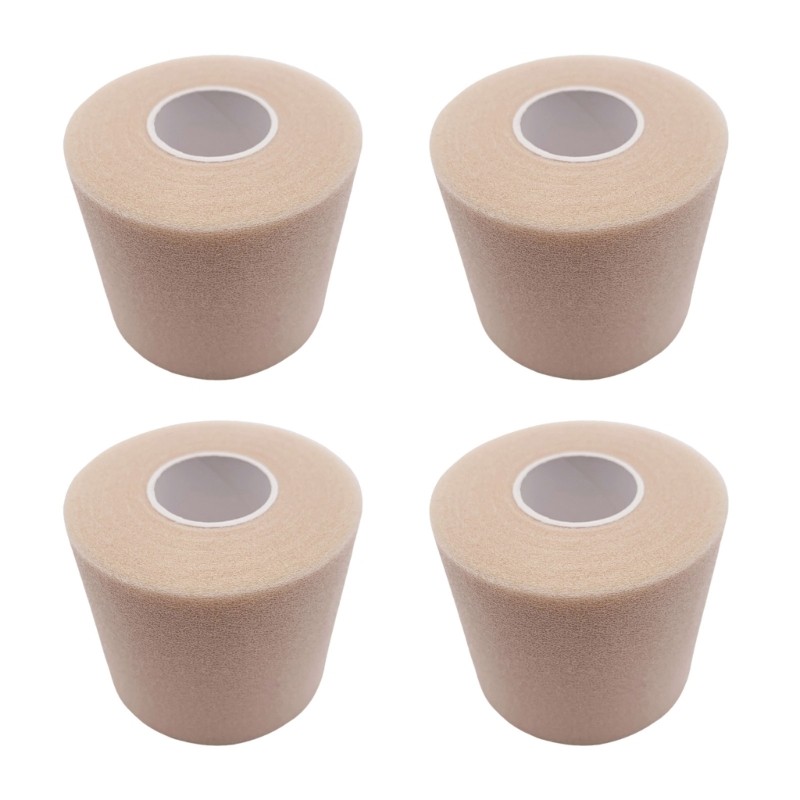 4Pieces Foam Sports Tape Pre Wrap 6cmx20m 7cmx27m For Wrist Ankle Knee Joint
