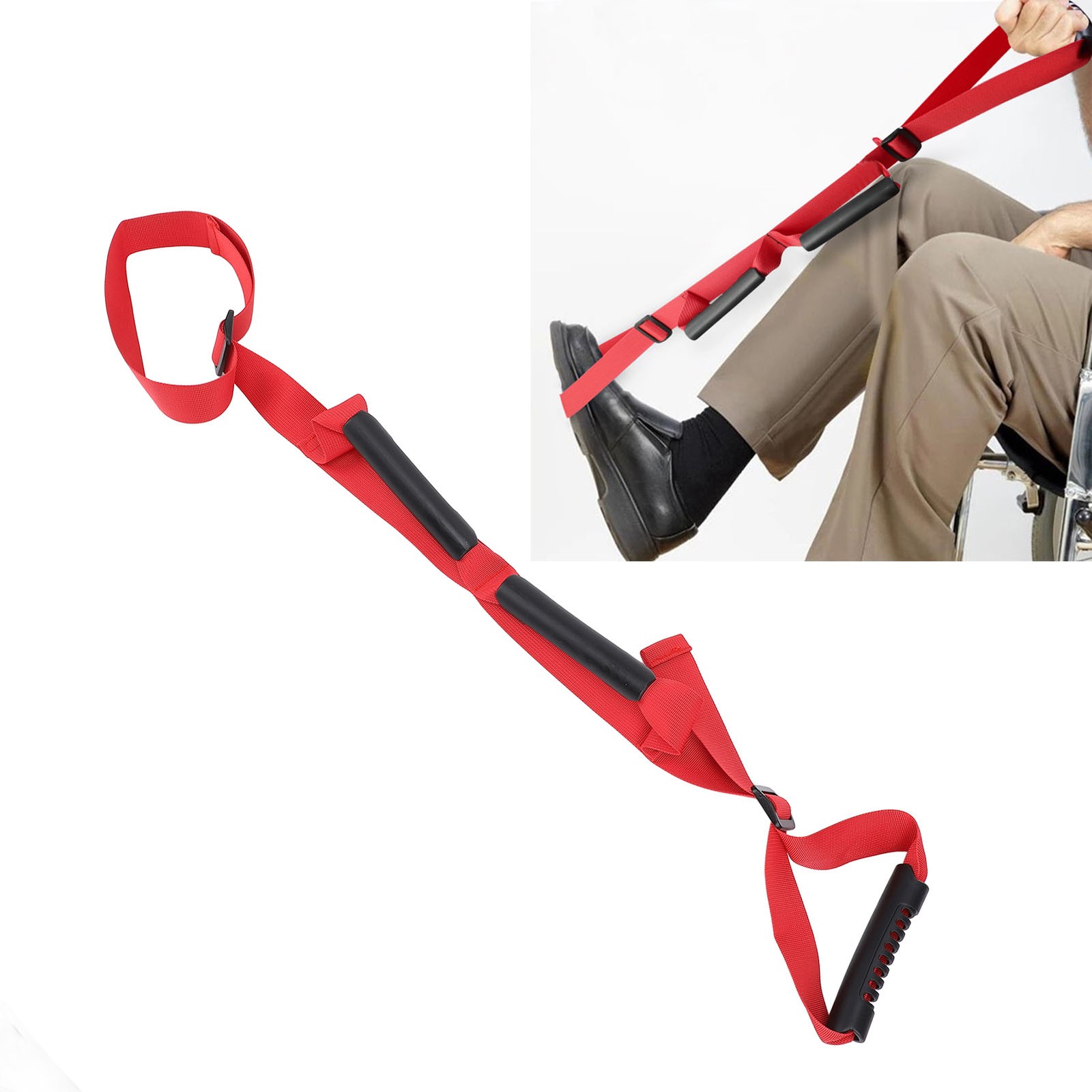 Leg Lifter Strap Comfortable Aid For Easy Mobility At Home Premium