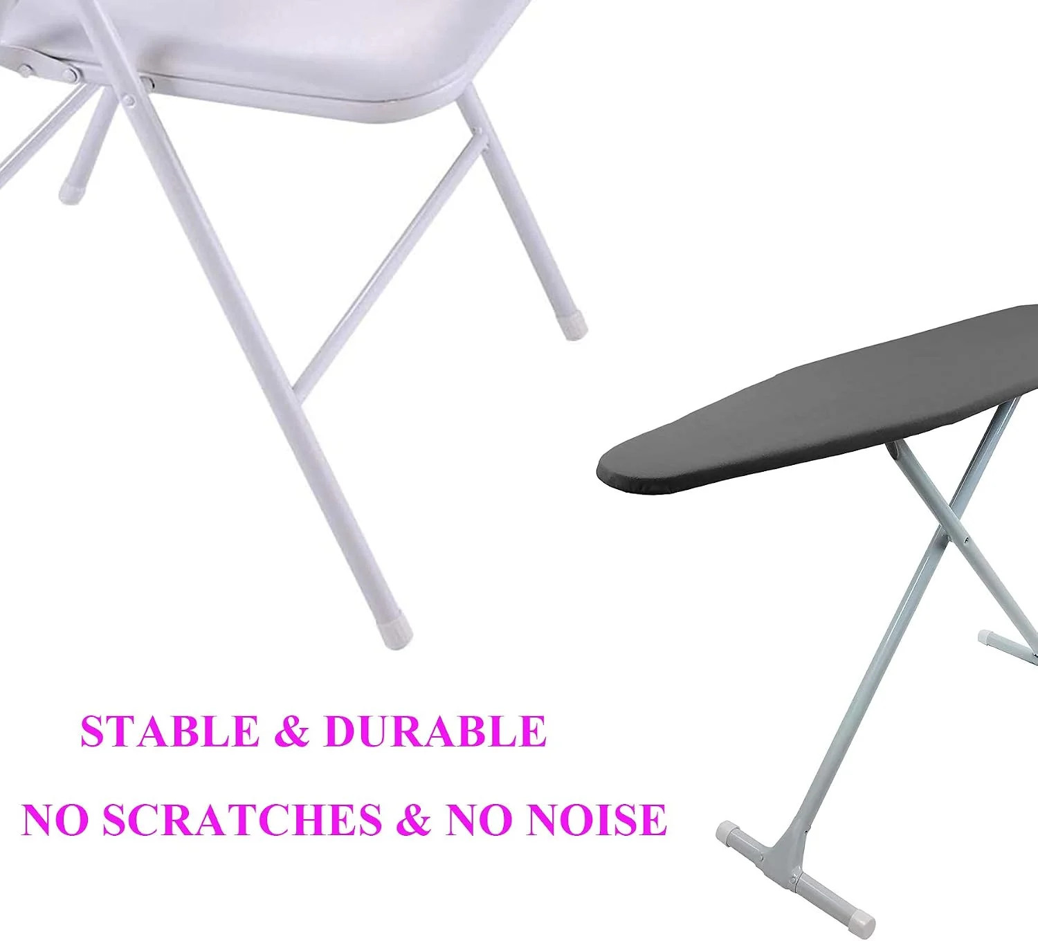 Chair Leg Tips Caps Non-Slip Rubber Leg Tips 3/4″ Inner Diameter -Chair Leg Floo