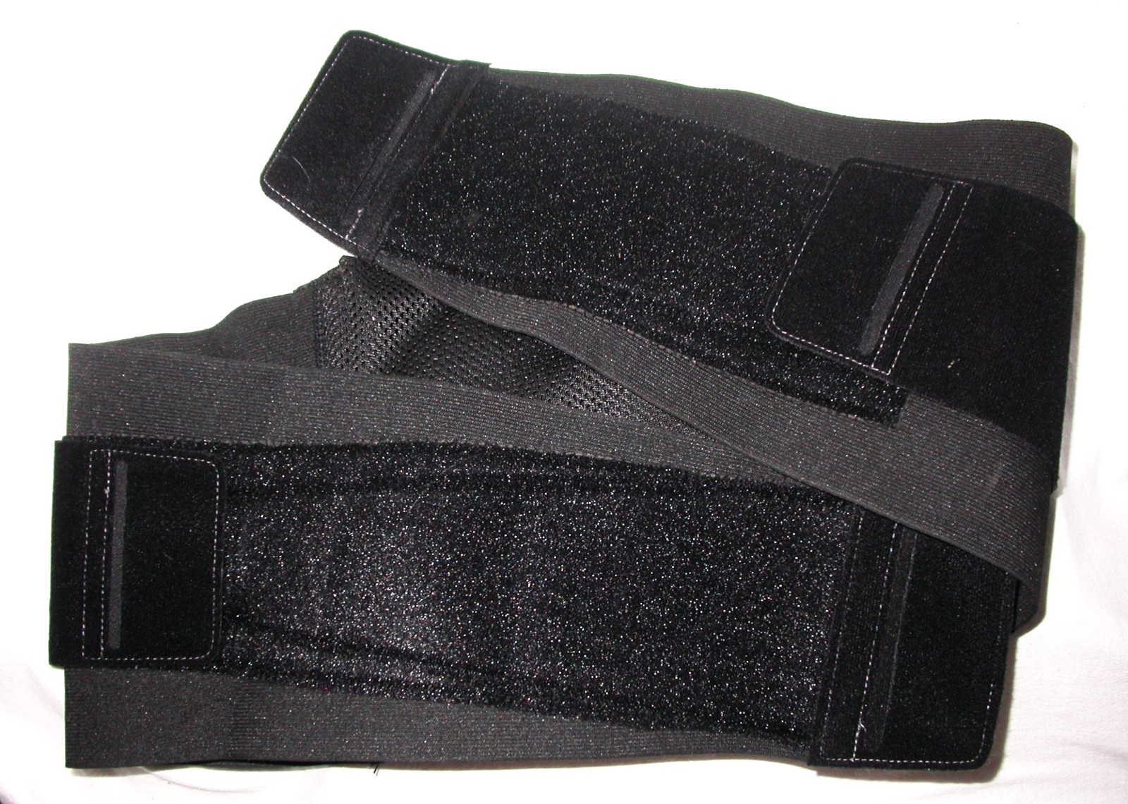 Mueller Adjustable Lumbar Back Support Belt Black One Size For Men Women