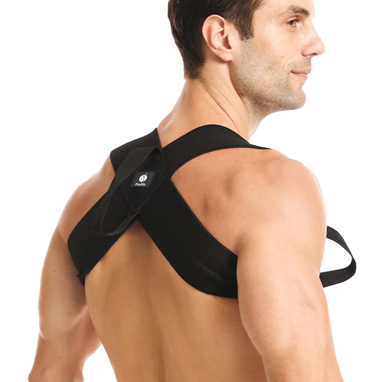 Posture Corrector Brace for Back Support, Adjustable Spine Alignment Belt