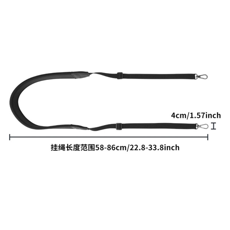 Adjustable Length Shoulder Strap For RC2 Remotes control Foldable Secure Locking