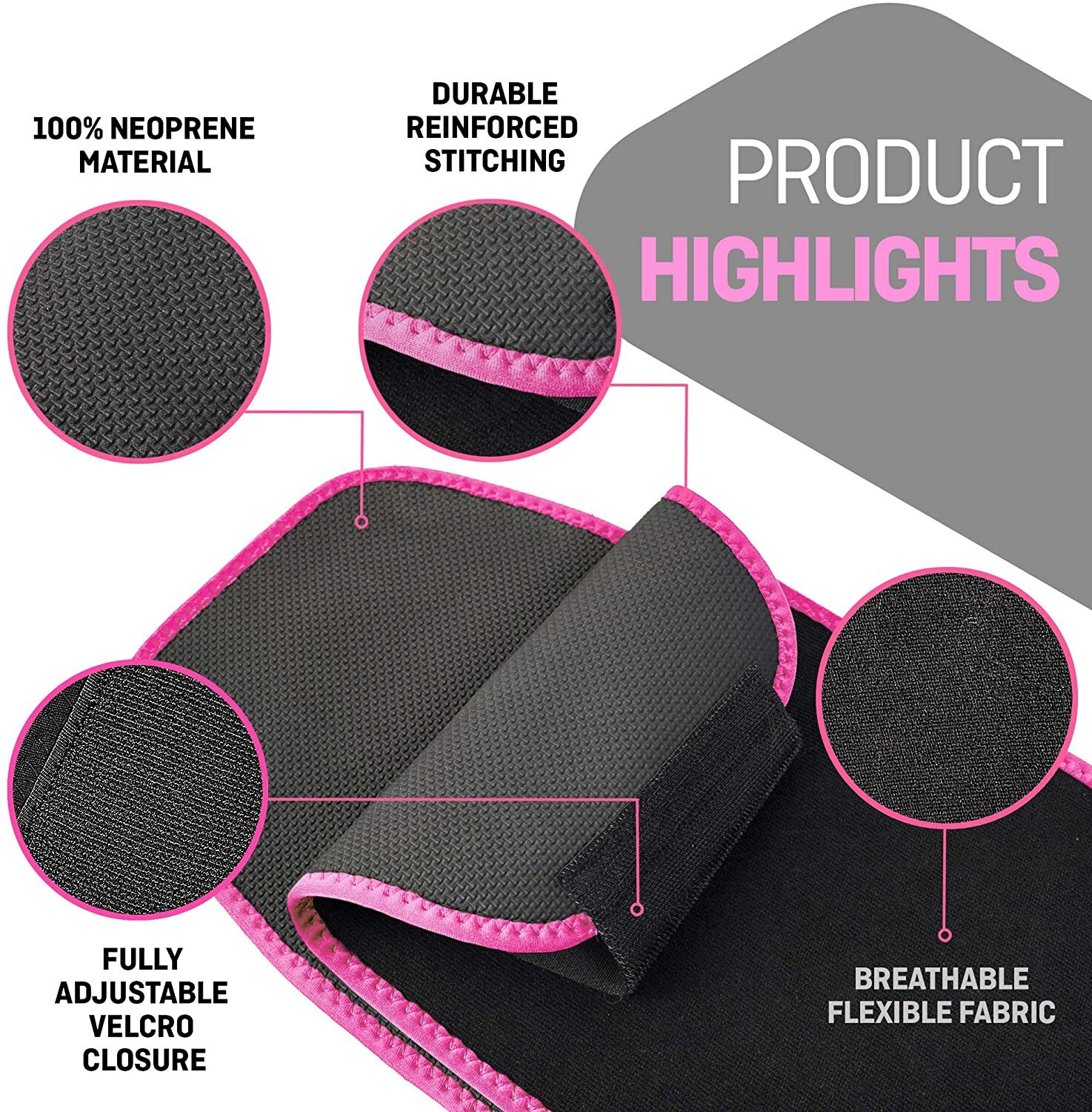 Men Women Sweat Sauna Waist Trainer Belt Fat Burner Body Shaper Workout Trimmer