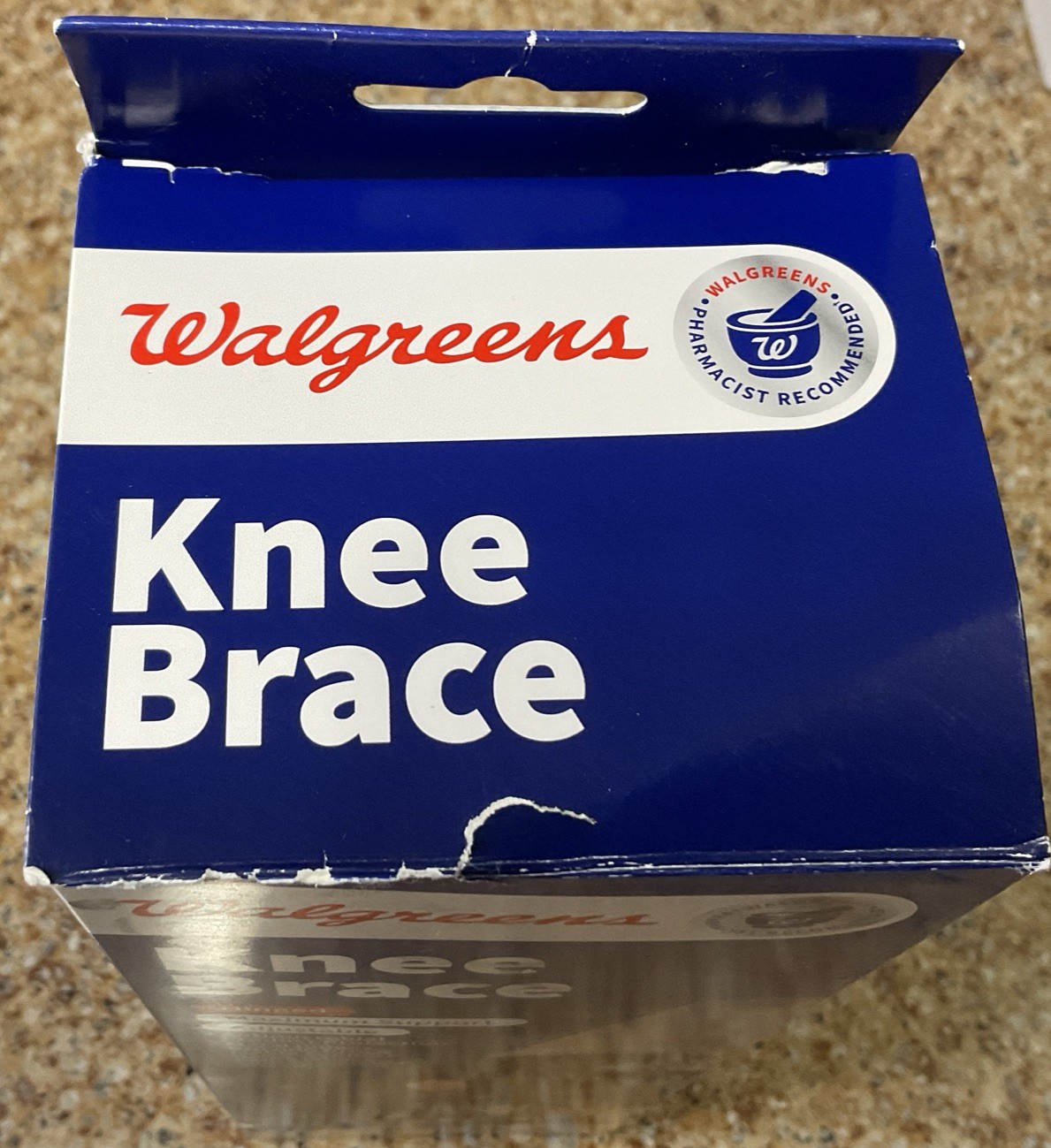 Walgreens Knee Brace Hinged Maximum Support Adjustable 1 Size #44677 *READ*
