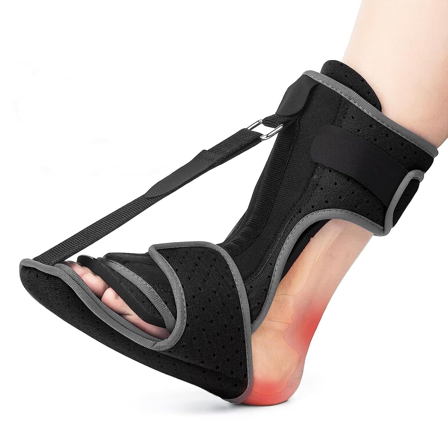 Kelong Plantar Faciitis Night Foot Splint Black