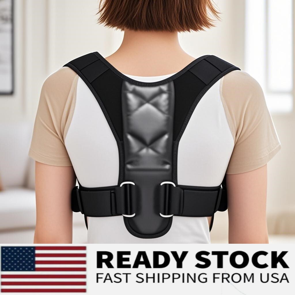 Sitting posture corrector for men and women relieve spinal lumbar muscle strain