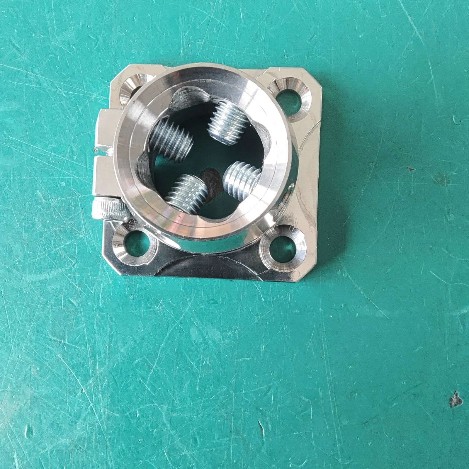 Prosthetic Rotatable Adjustable Adapter Plate Stainless Steel Socket Base
