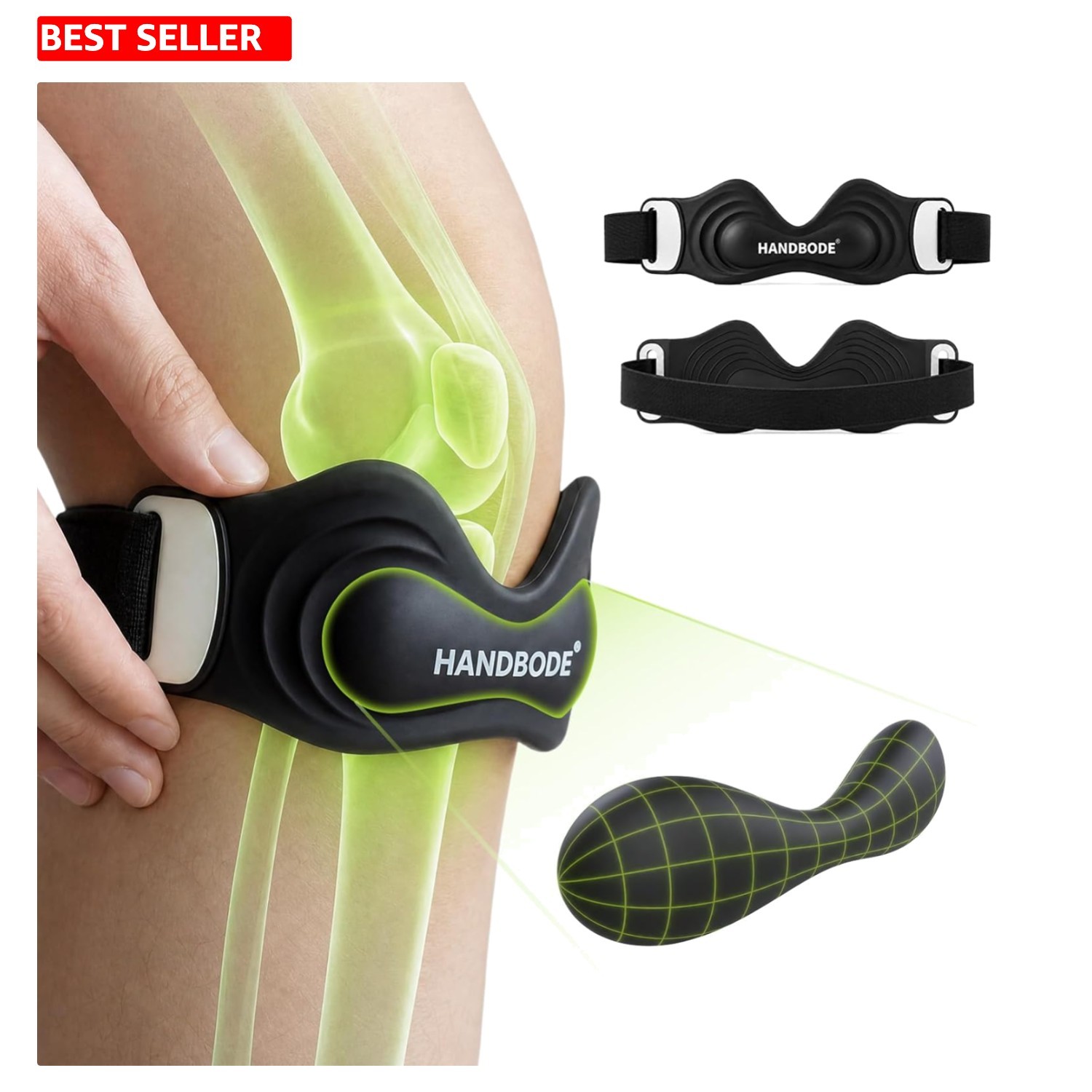 Patellar Tendon Support Strap – Adjustable Knee Brace for Pain Relief & Comfort
