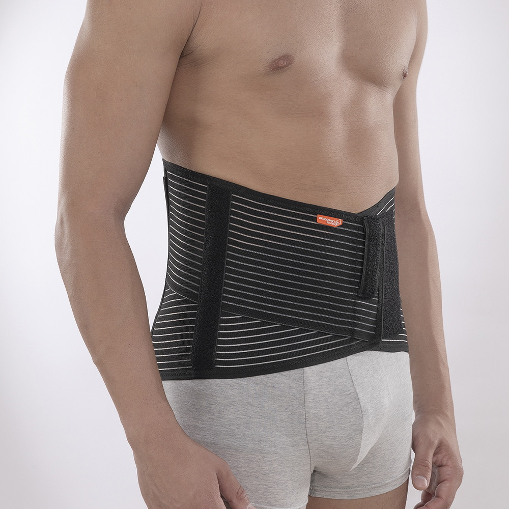 Ro+Ten Easyco Basic Elasticated Lumbar Corset Black Black