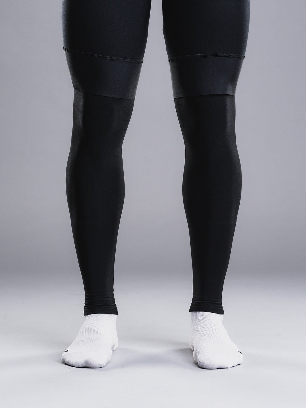 Fusion TEMPO Leg Warmer Compression Thermal Cycling Running Sports Sleeve Black