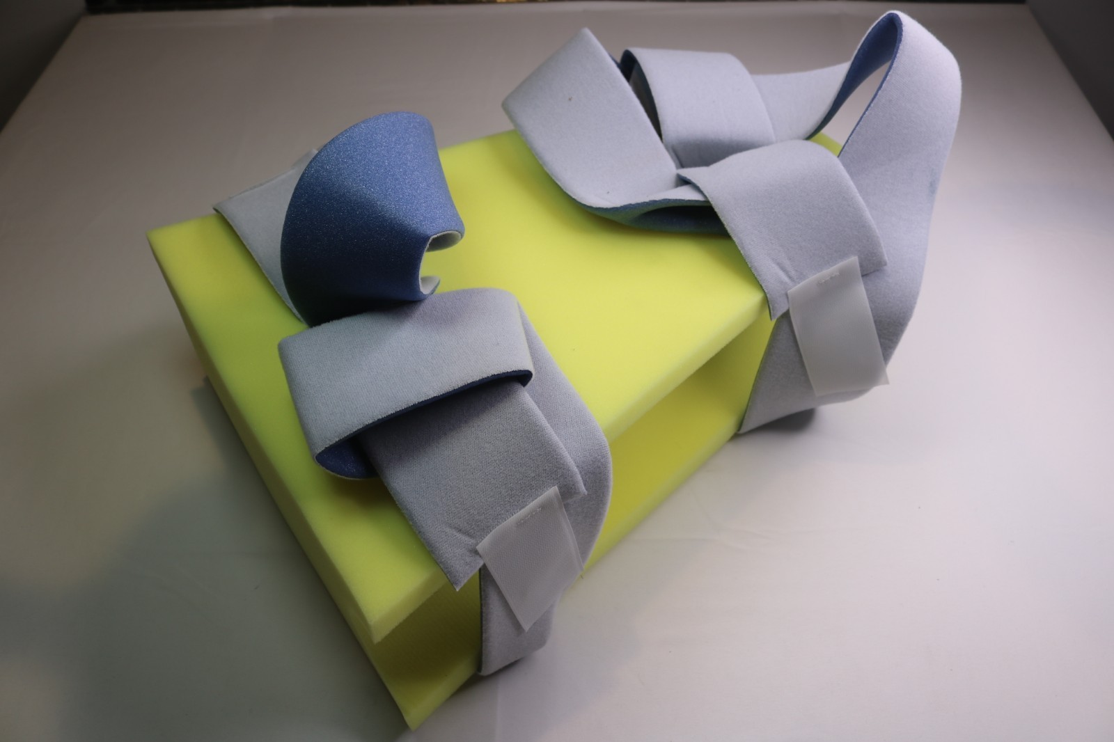 Hip Abduction Foam Pillow – For Hip Surgery & Hip Fractures – 18″ – Yellow